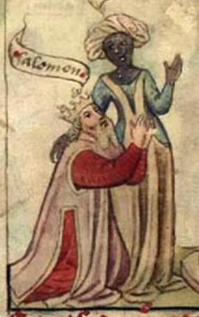 King Solomon with the Queen of Sheba